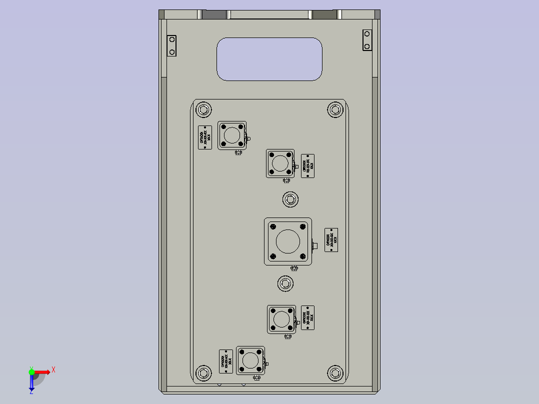 OP130C13AO000003上料抓手组件俯视图