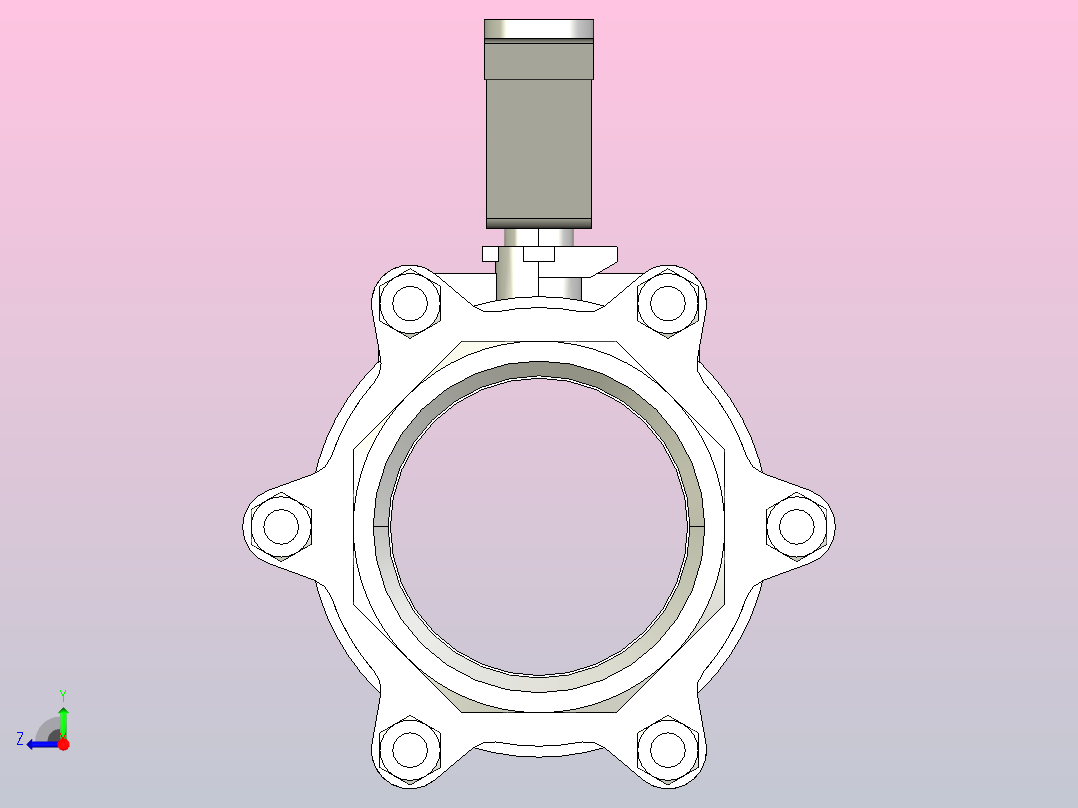 全通径1000PSI不锈钢球阀_内螺纹DN100右视图