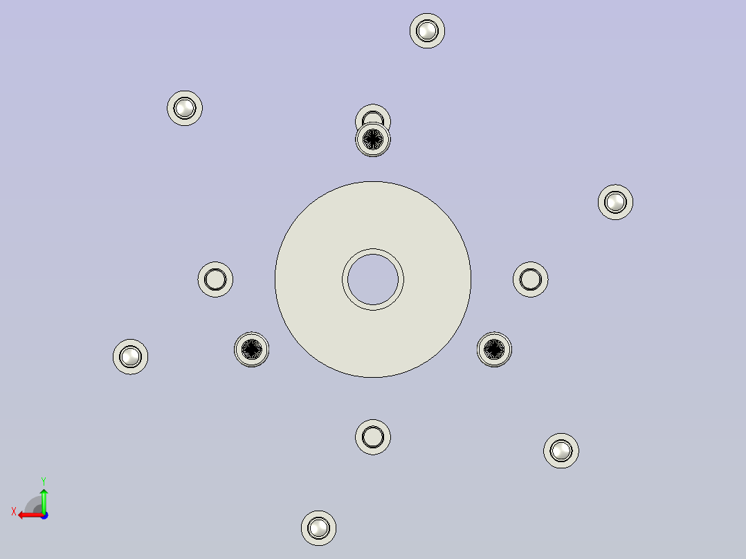 连接座的钻6Xφ7孔夹具设计及加工工艺装备含开题、NX三维及非标9张CAD图后视图