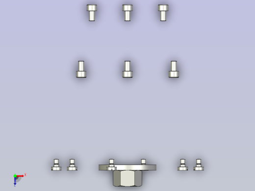 连接座的钻6Xφ7孔夹具设计及加工工艺装备含开题、NX三维及非标9张CAD图俯视缩略图