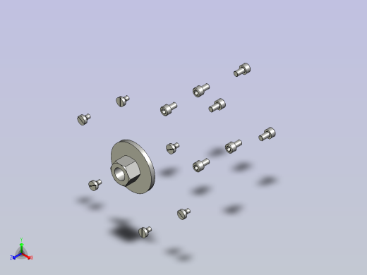 连接座的钻6Xφ7孔夹具设计及加工工艺装备含开题、NX三维及非标9张CAD图正等轴测缩略图