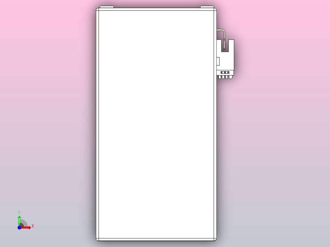 日规模组半封闭丝杆TPA-HNR-85S-1610C-L1000-MP-Y-P20-N3前视图
