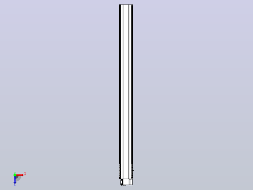 皮带直线轴半封闭可选导轨TPA-HNB-202D-140-L2300-RP-C-P75-N3俯视缩略图