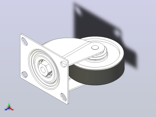 23 叉车inventor STP IGS
