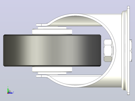 23 叉车inventor STP IGS左视缩略图