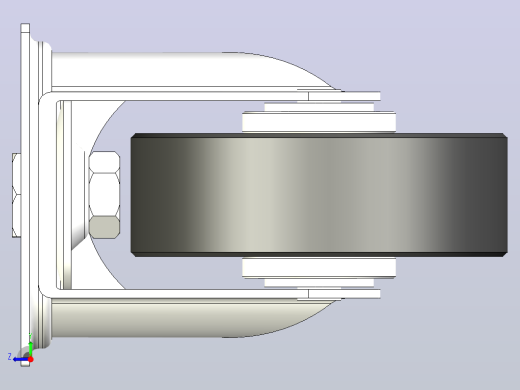 23 叉车inventor STP IGS右视缩略图