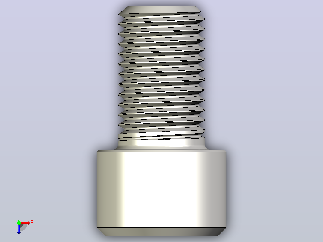 DIN_EN_ISO_4762_M30x50.ipt内六角螺钉俯视图