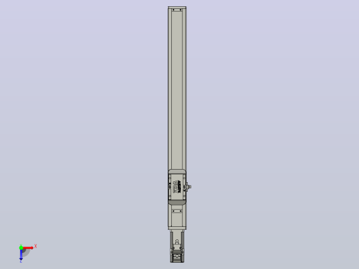 滚珠丝杠直线轴带导轨全封闭TPA-HCR-50S-1210C-L420-M-Y-P10-N3俯视缩略图
