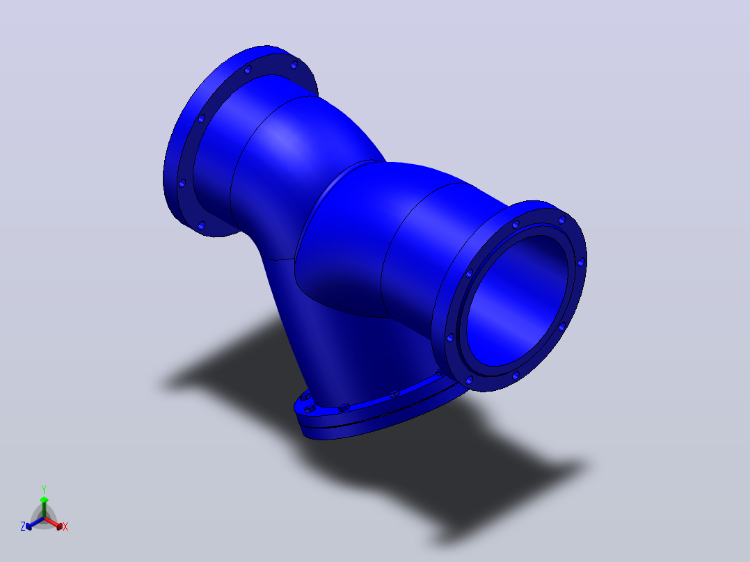 SY4P型过滤器[SY4P125]正等轴测图