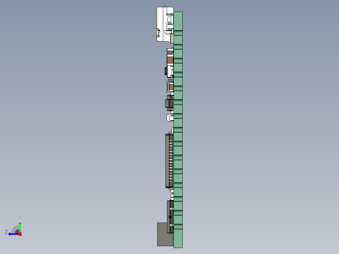 Arduino Nano R4 - 3D模式右视图