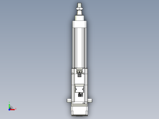 轻载电动缸TPA-ESR40-1210C-L150-MR-TC-W-P40-C3前视缩略图