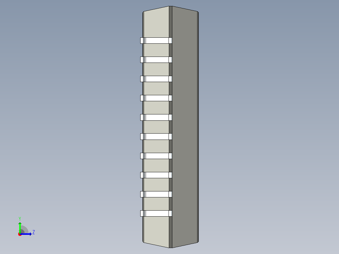 106x SOIC 封装（小外形集成电路）SOIC127P1420X370-20N左视图
