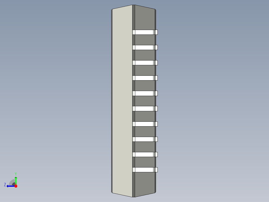 106x SOIC 封装（小外形集成电路）SOIC127P1420X370-20N右视图