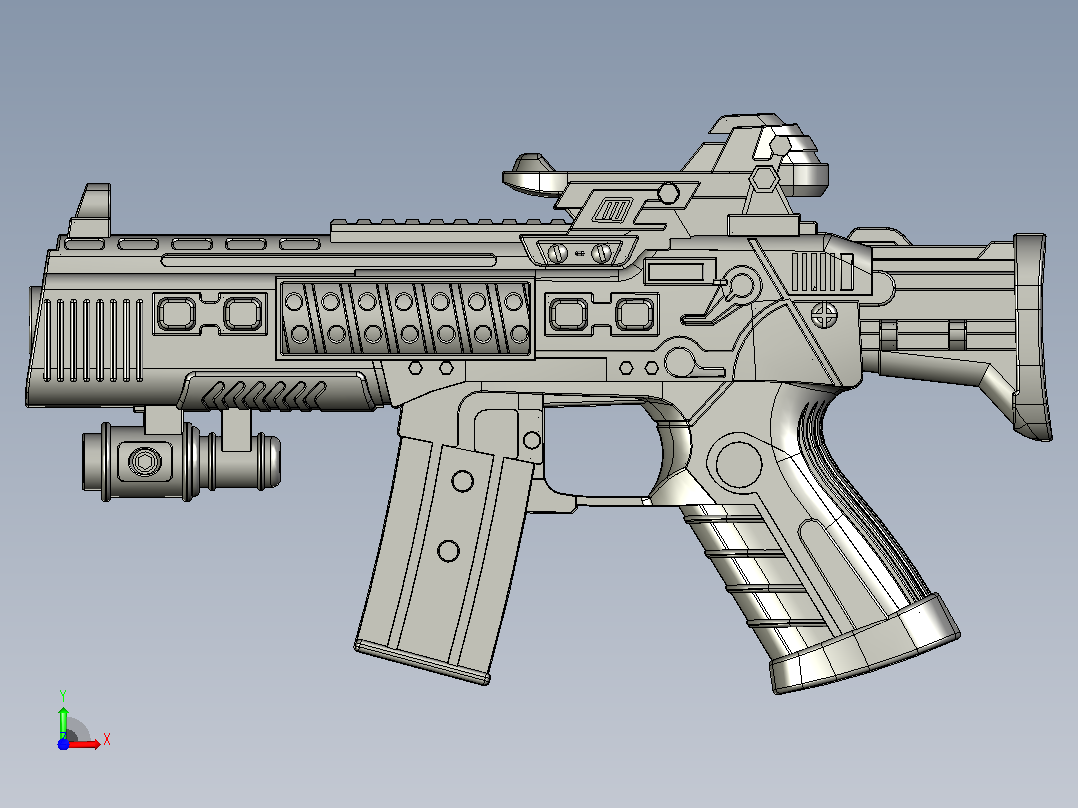 m4a1枪11前视图