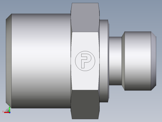 公螺柱连接器GE10LM10X1CFX后视缩略图