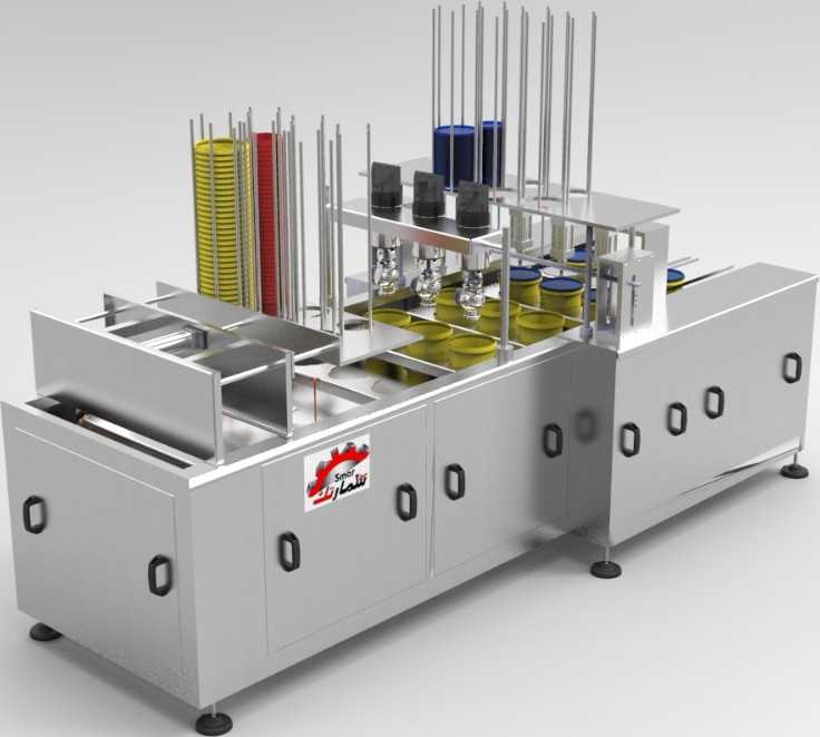 桶灌装机）3D模型