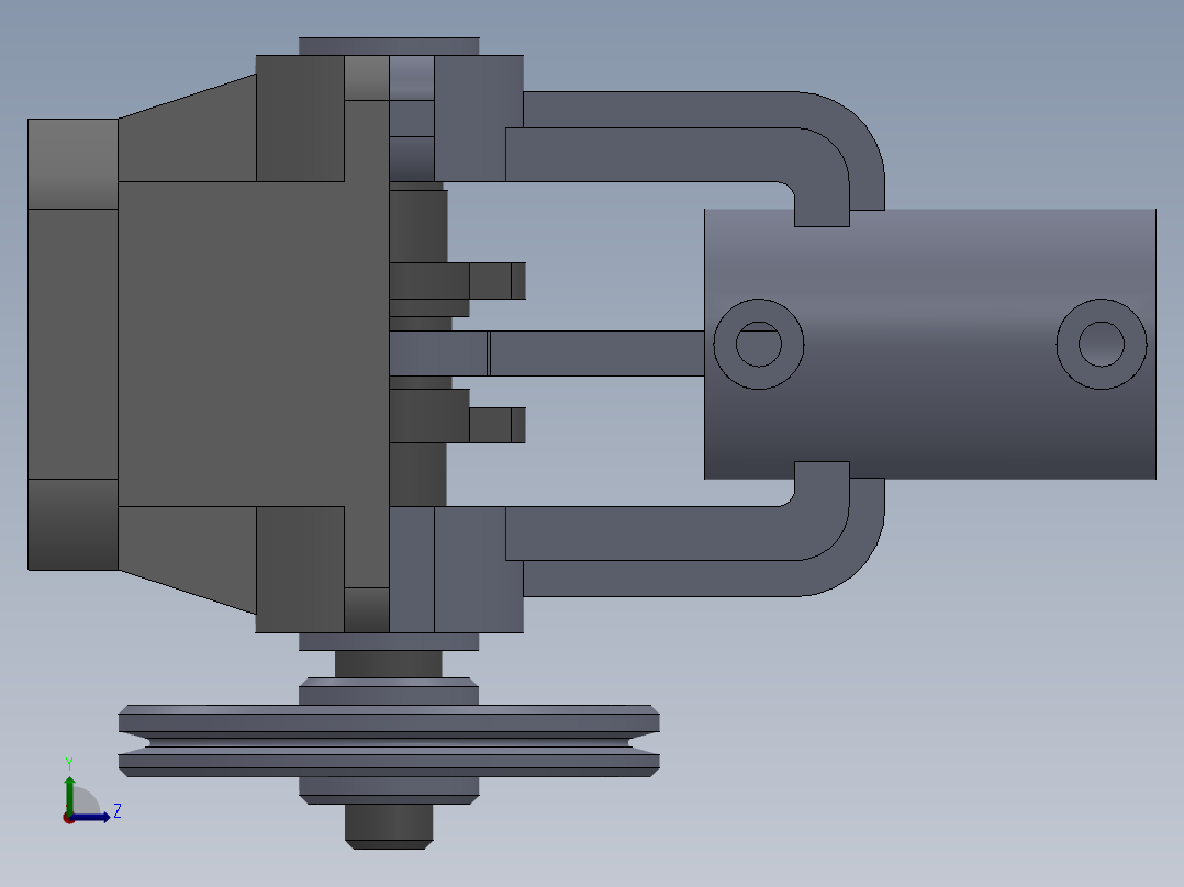活塞式压气机模型