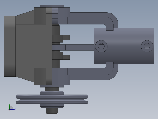 活塞式压气机模型