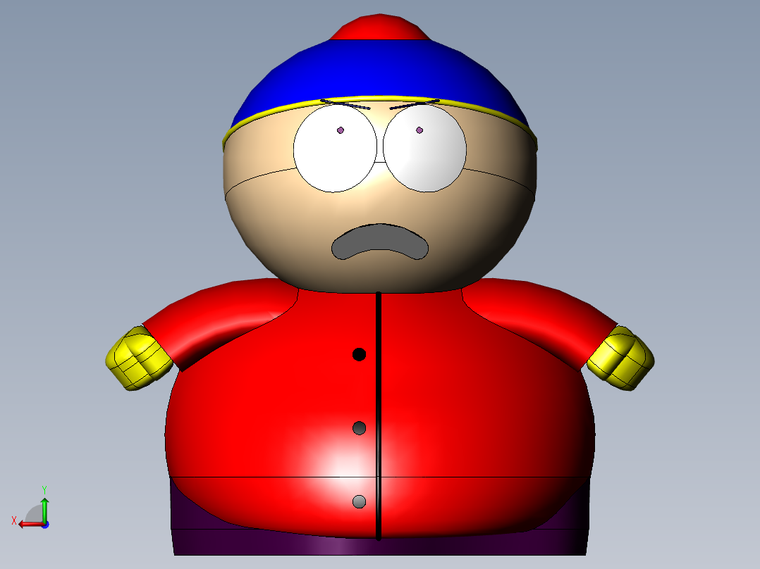 cartman3后视图