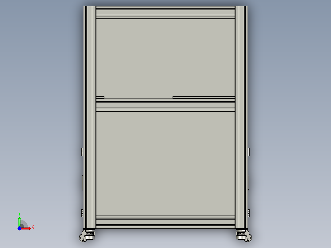 塑胶盖贴标签_去料_去毛边上盖贴标铣料前视图