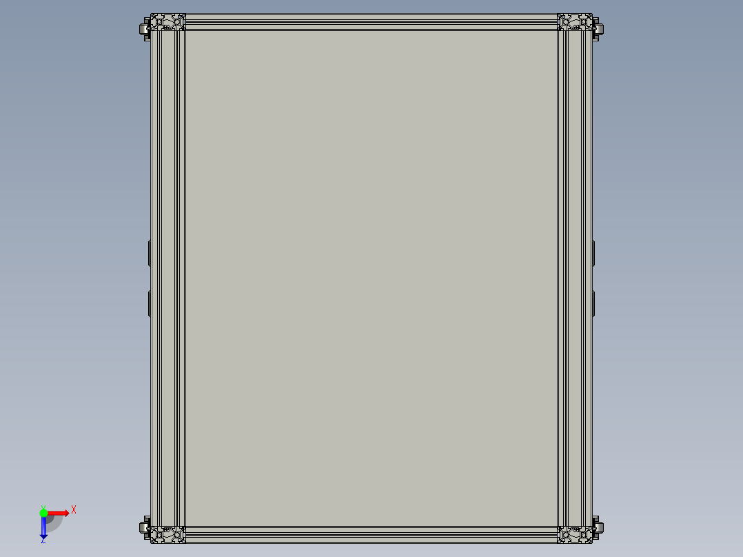 塑胶盖贴标签_去料_去毛边上盖贴标铣料俯视图