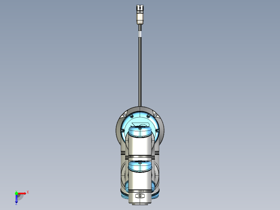 数模-UR10E俯视图