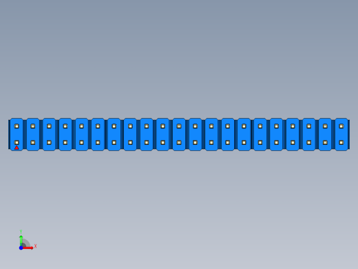 彩色公头100mil（2.54mm）系列-DS1021_blue_2x21p_100mil_Type5_rev1.0前视缩略图