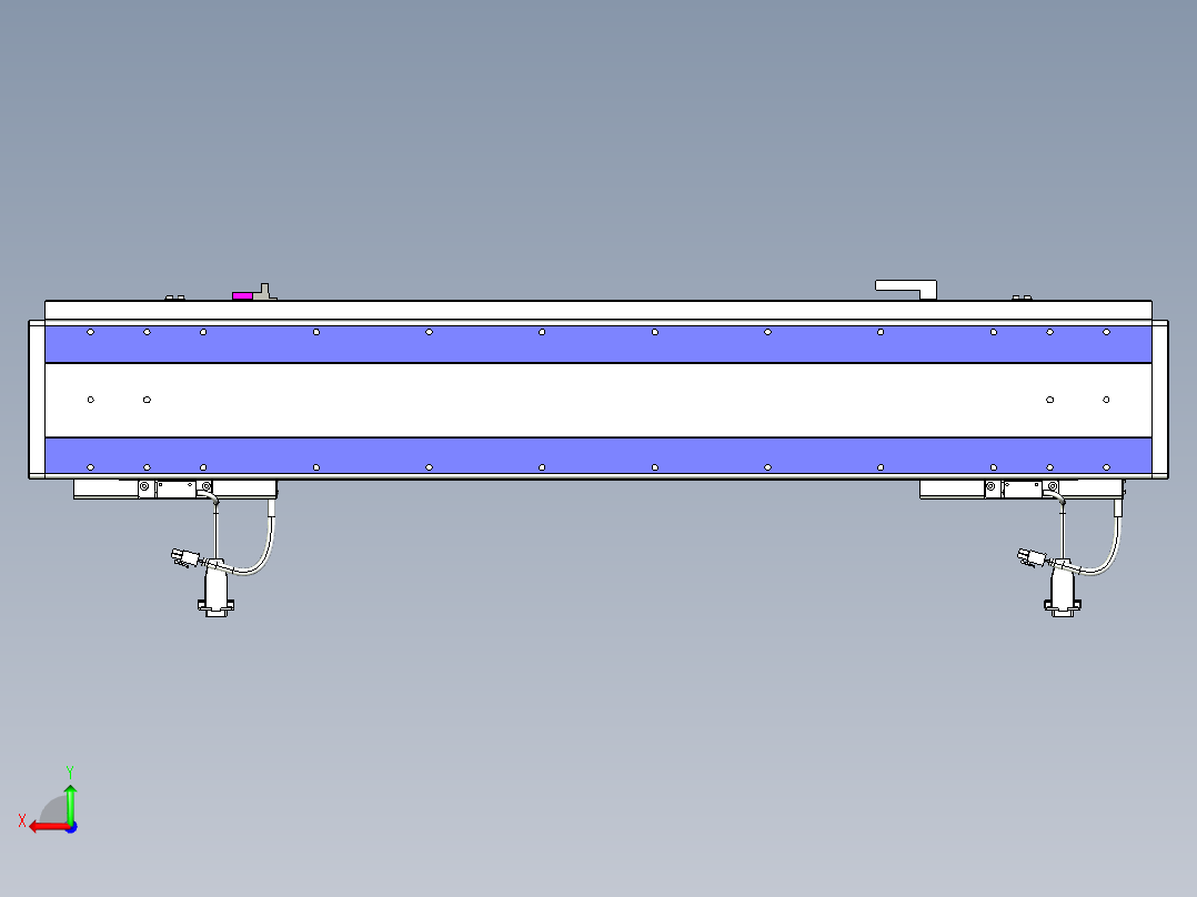 威洛博VL系列3d模型模组2VL14S2Y-S550后视图