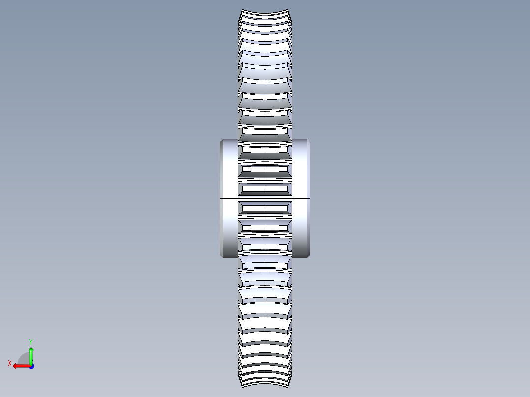齿轮啮合 (141)后视图