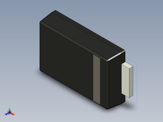 分立半导体元件封装-DO-221BC正等轴测缩略图