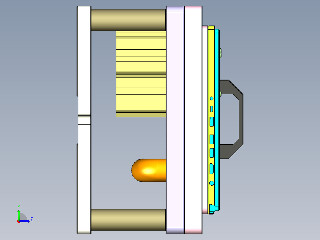 GX501-C-CNC2-1014左视图