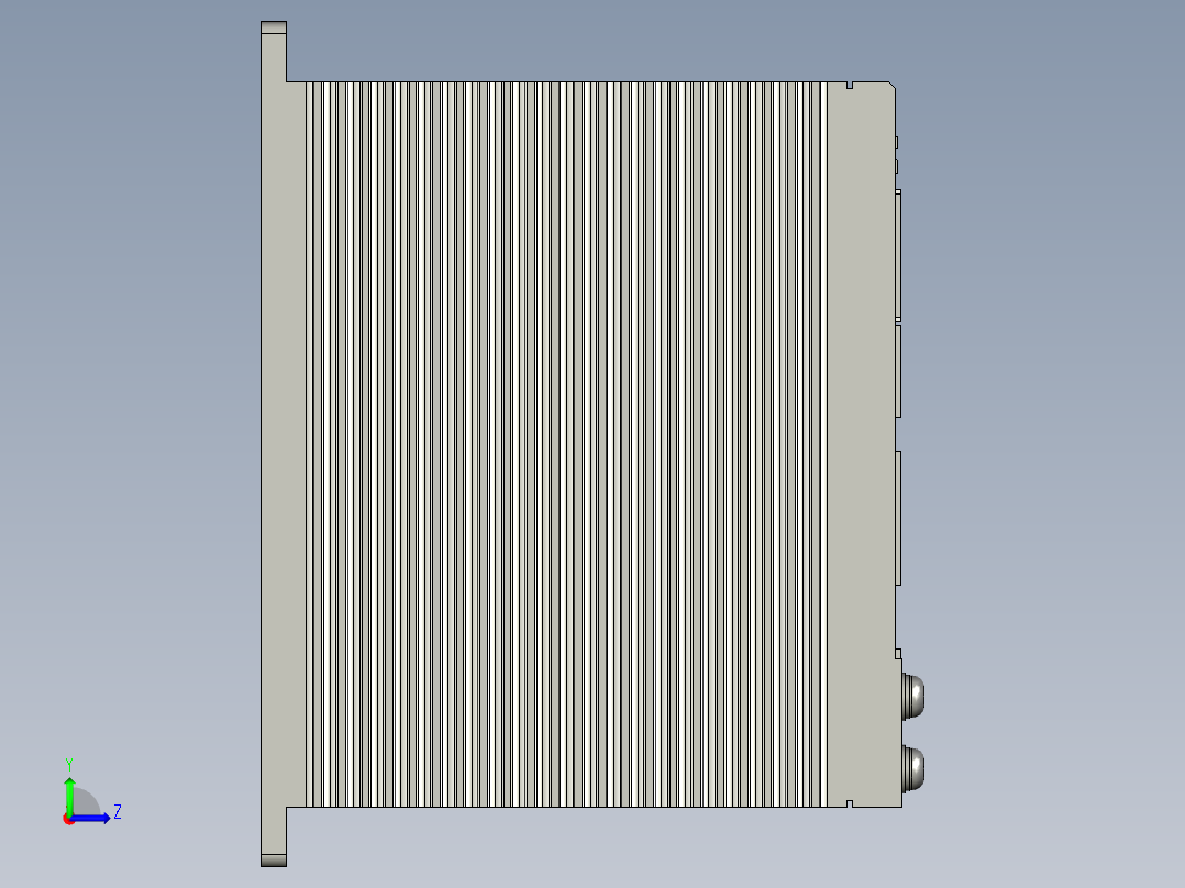MBEG9A1BCP控制器左视图