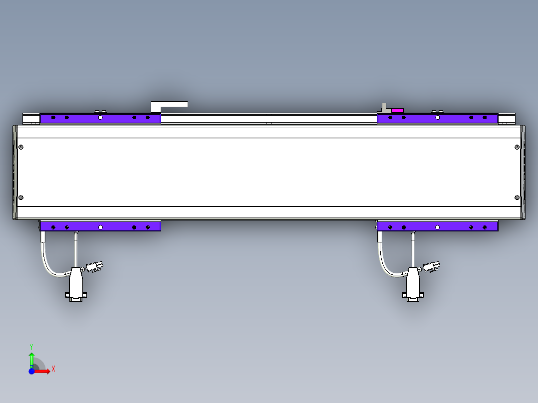 威洛博VL系列3d模型模组2VL14S2Y-S300前视图