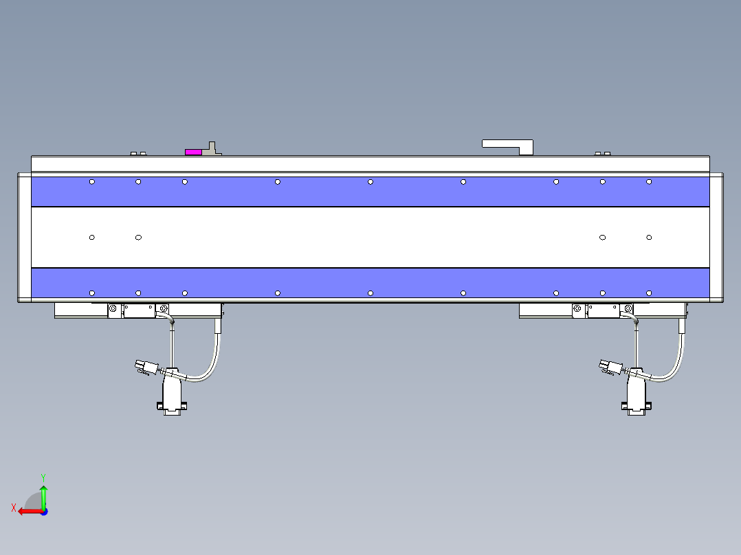 威洛博VL系列3d模型模组2VL14S2Y-S300后视图