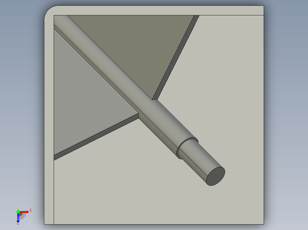 型材-BR 45X45 CORNER BRACKET SQUARE CAP 3842517291俯视图