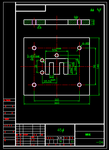 D0798-变压器芯片冲压工艺与模具设计+CAD+说明书缩略图