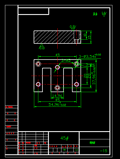 D0798-变压器芯片冲压工艺与模具设计+CAD+说明书缩略图