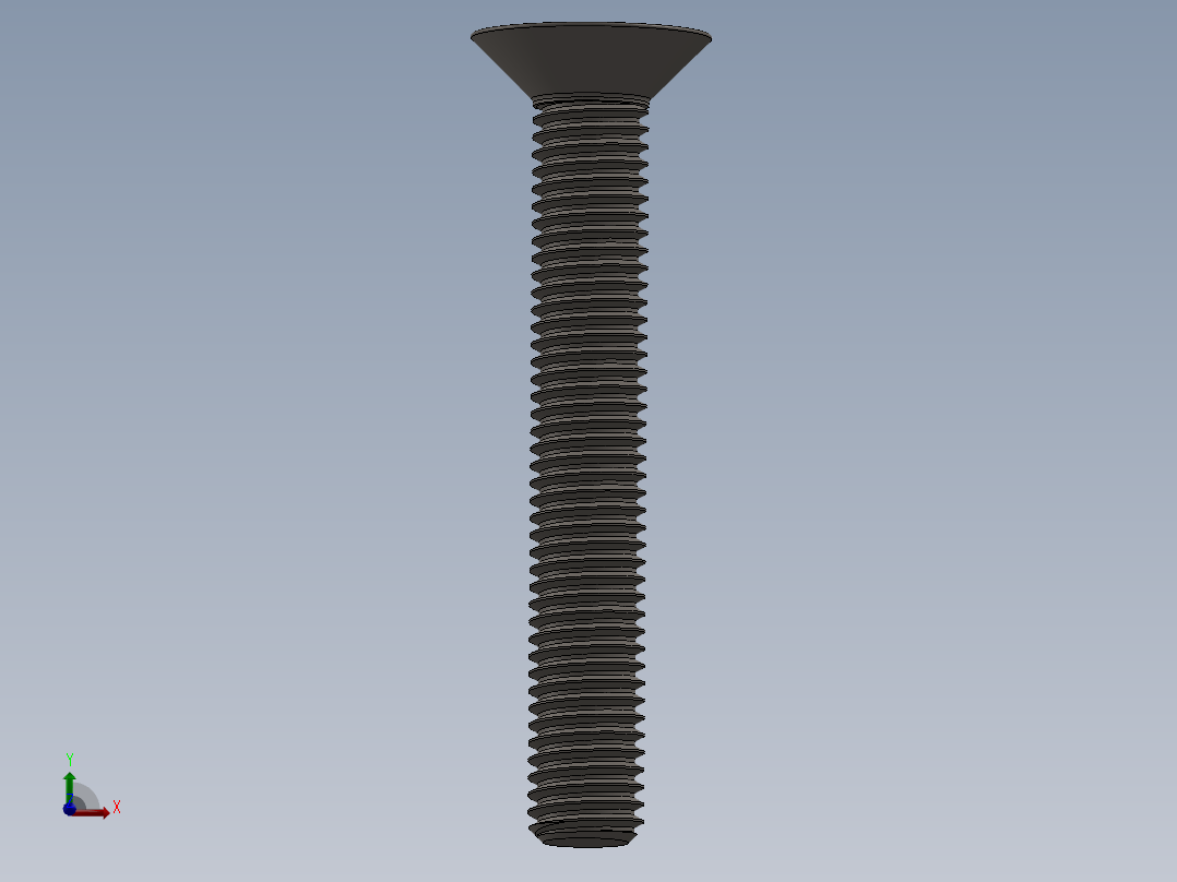 Screw_ISO_10642_M10x70_A2.SLDPRT主视图