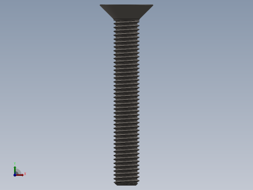 Screw_ISO_10642_M10x70_A2.SLDPRT前视缩略图