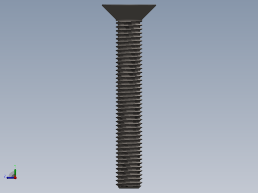 Screw_ISO_10642_M10x70_A2.SLDPRT右视缩略图