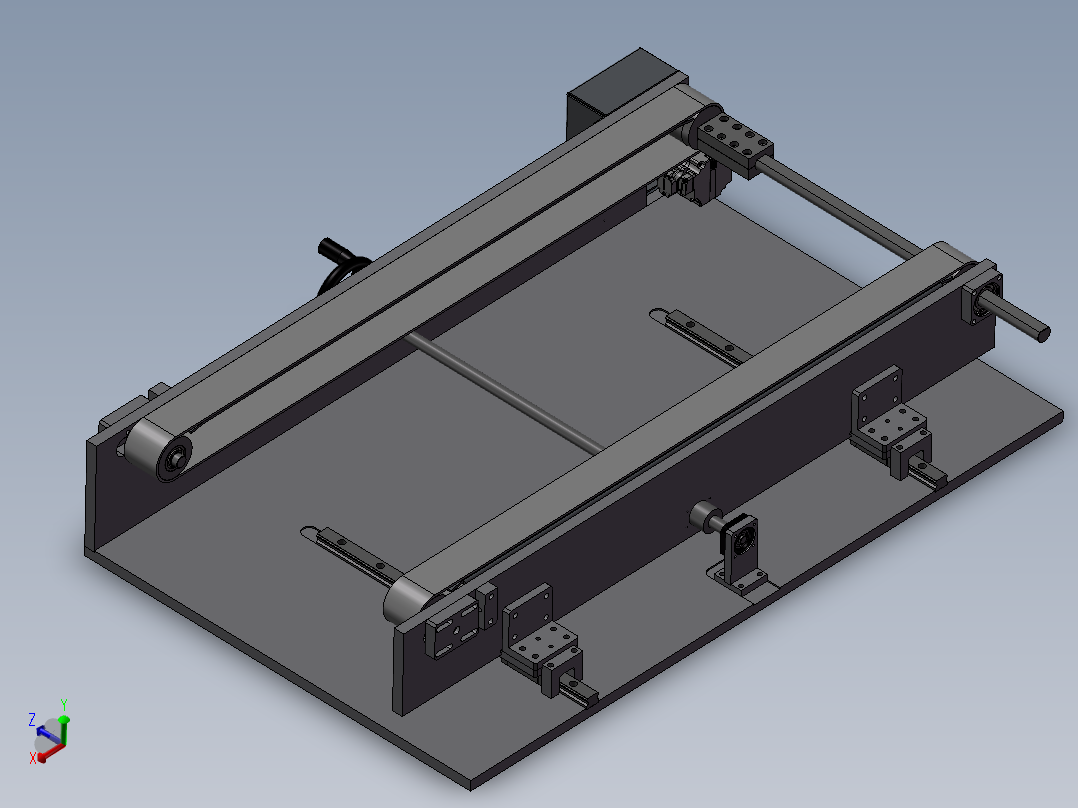 0.248米手动宽度可调双带输送机