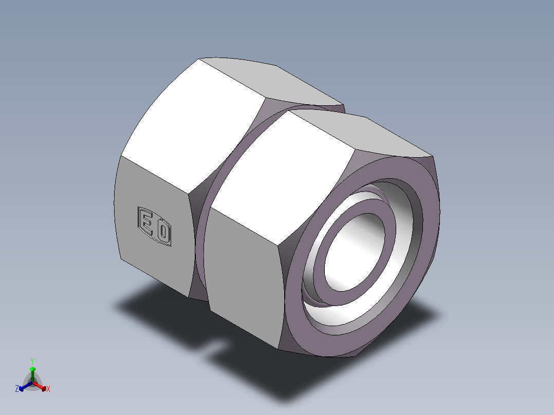 3C+3D 组合接头、3D-36正等轴测图