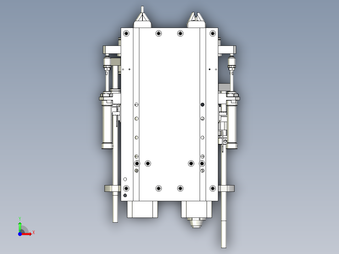锁螺丝机前视图