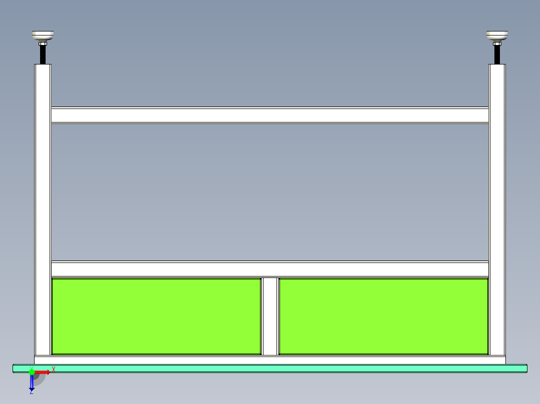 桌子-可办公-共工业俯视图