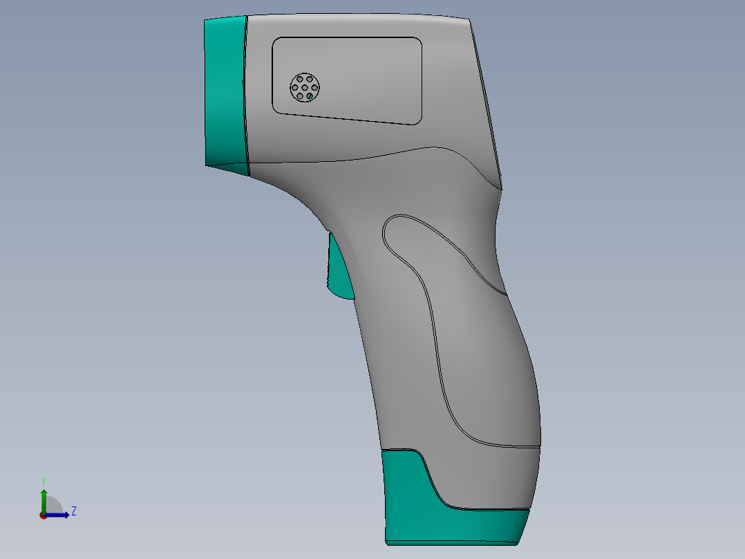 温度计(4)左视图
