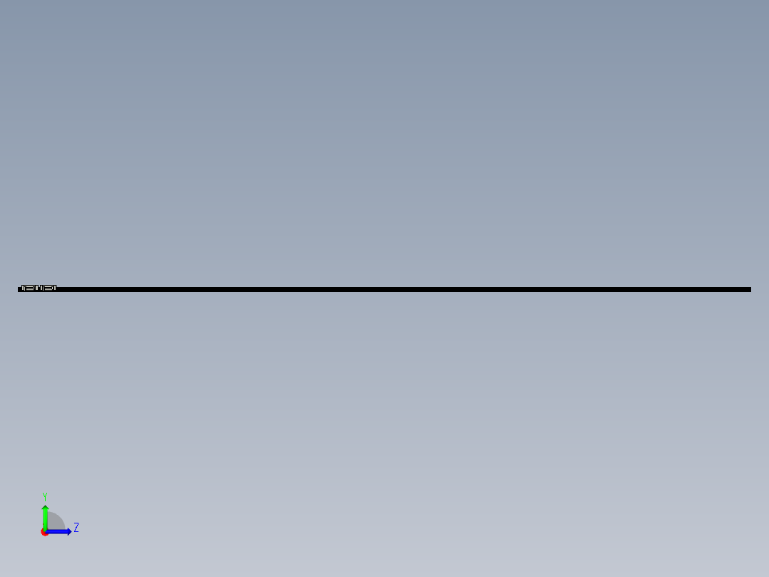 HGW45CC直线导轨组A左视图