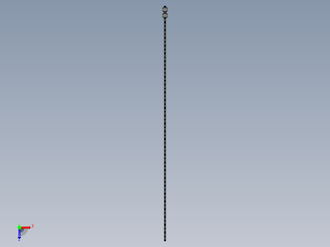 HGW45CC直线导轨组A俯视图