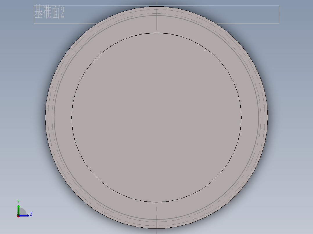 锥形齿轮左视图