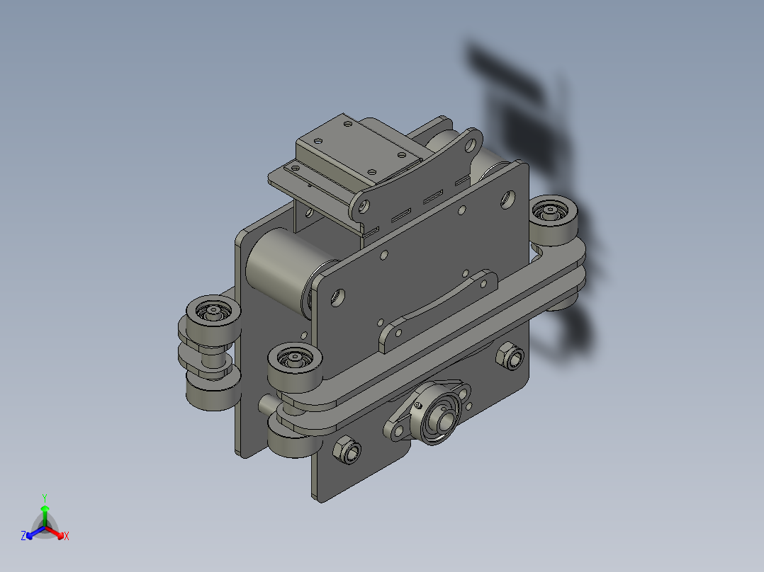 侧刷开合-小跑车