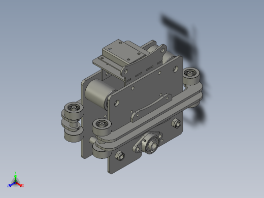 侧刷开合-小跑车